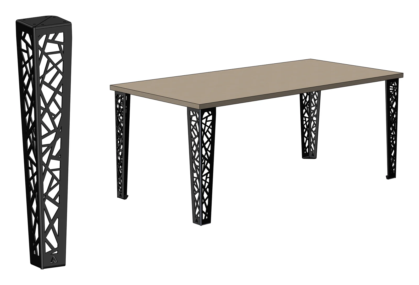 Piètement de table