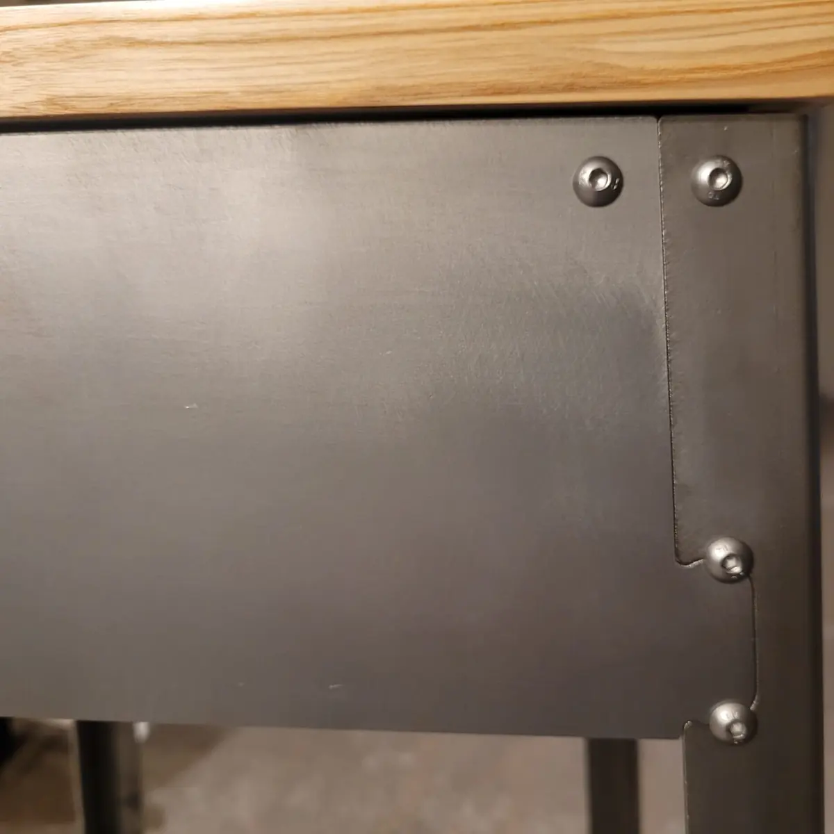 Assemblage boulonné, sans soudure